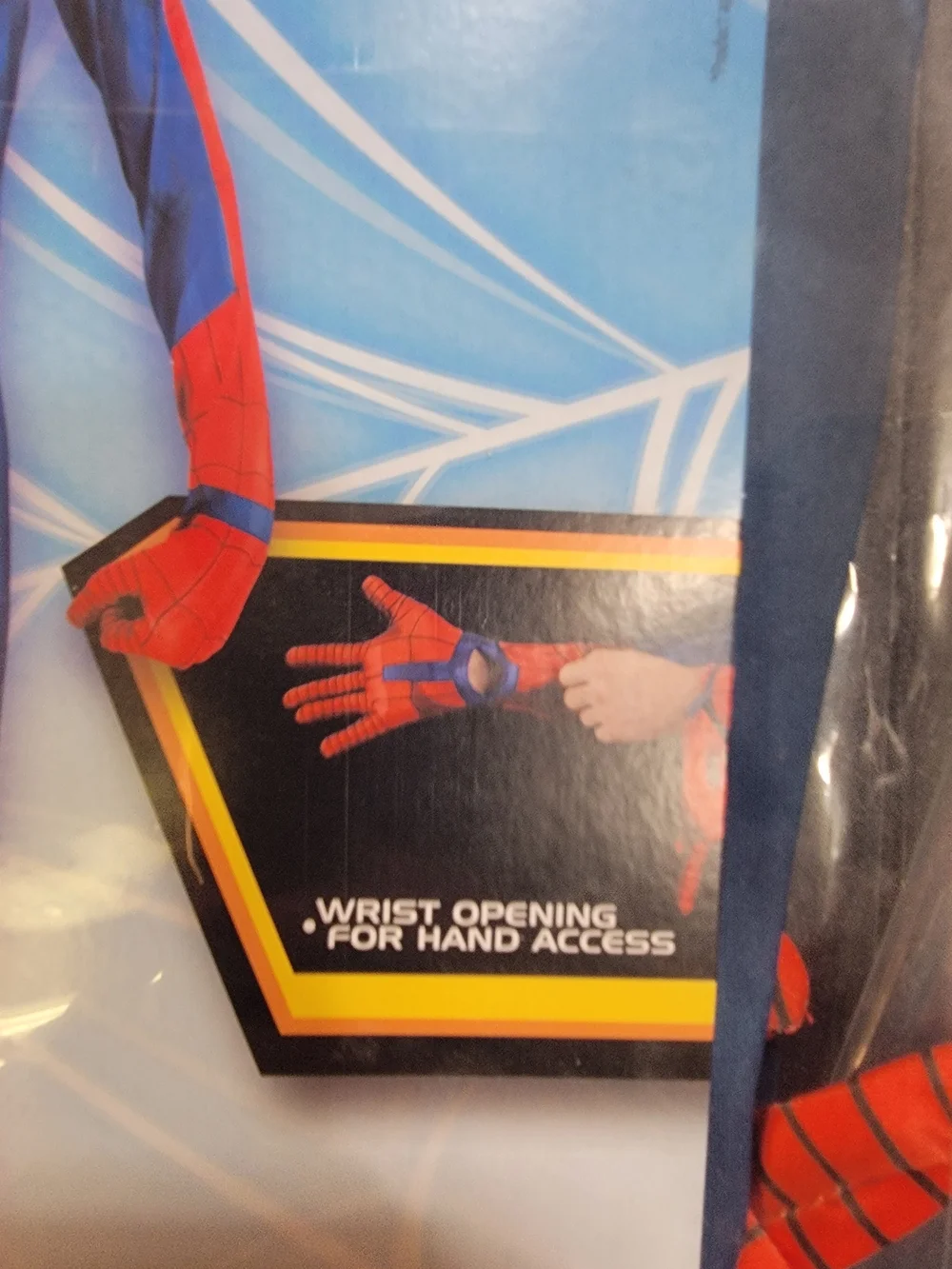 Marvel Spider-Man Red and Blue Full-Body Spandex Costume